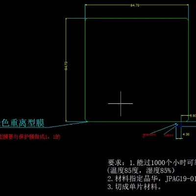 綠色重離型膜