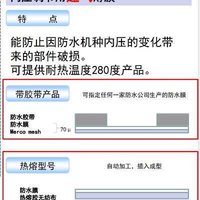 供應(yīng)日本防水透氣膜 進(jìn)口防水透氣膜價格 HV8PTMP高透氣、防油系列